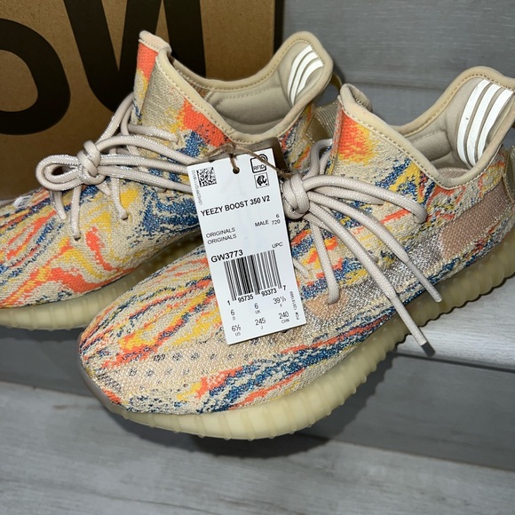 Yeezy Boost 350 V2 MX Oat size 6.5(mens) women size 8 - Picture 3 of 8